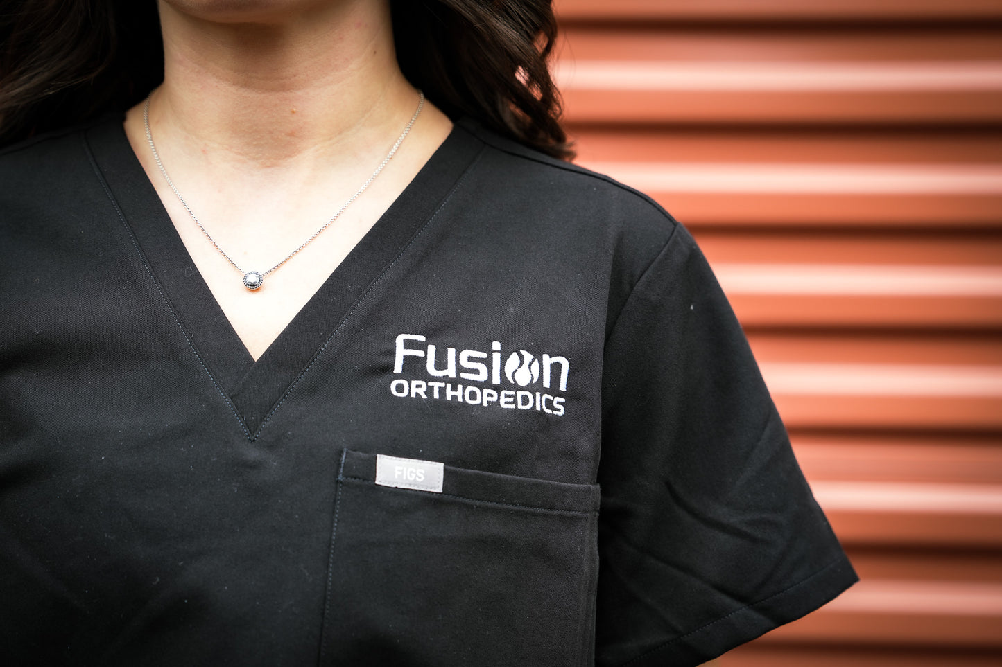 Womens FIGS Scrub Top